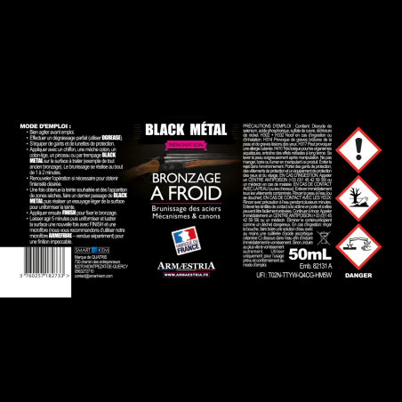 ARMAESTRIA BLACK METAL BRONZAGE A FROID