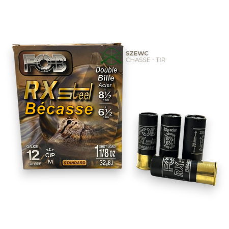 FOB RX32 STEEL BECASSE 12-70 N°8½+6½
