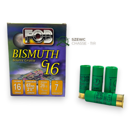 FOB BISMUTH C16 BOURRE GRASSE 26G 16-67