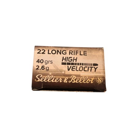 SELLIER & BELLOT HIGH VELOCITY 40G 22LR 2
