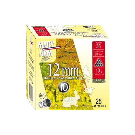 MARY 12MM 36-50 BOURRE BIOR 10G