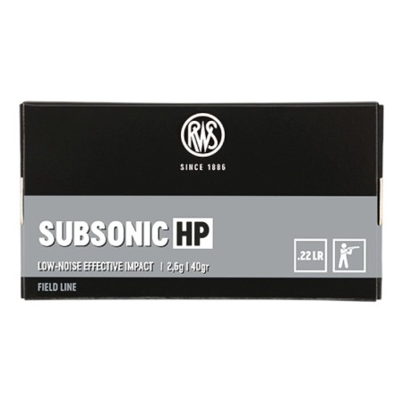 RWS SUBSONIC HP 40G 22LR