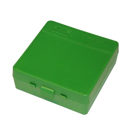 MTM BOITE 100 MUNITIONS (9mm, 380ACP, 32SW, 30Luger)