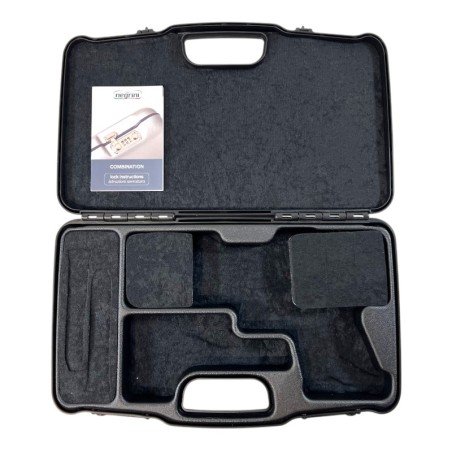 NEGRINI MALLETTE POUR ARME DE POING INTERIEUR VELOURS