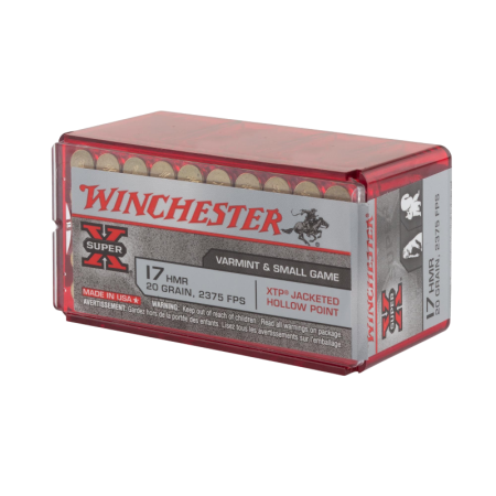 WINCHESTER SUPER-X  JHP 17HMR