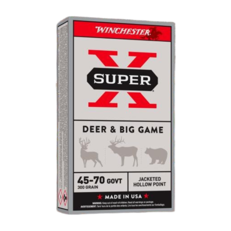 WINCHESTER JHP 300G 45-70 GOVT