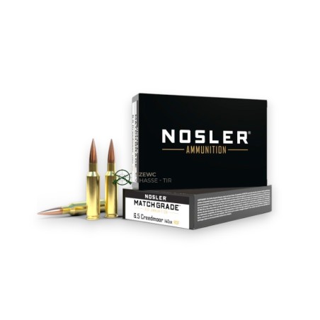 NOSLER MATCH GRADE 140G RDF 6.5 CREEDMOOR