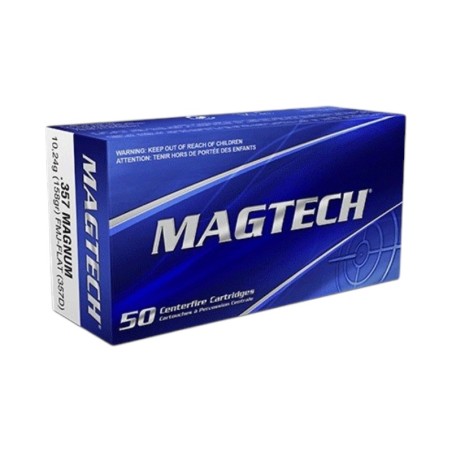 MAGTECH 357 MAGNUM FMJ FLAT 158G