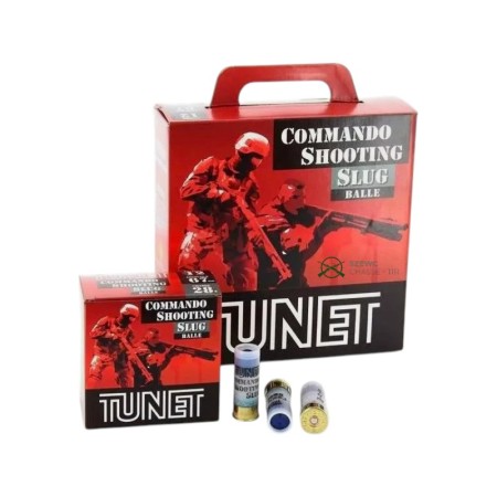 TUNET COMMANDO SHOOTING SLUG 12-67 28G