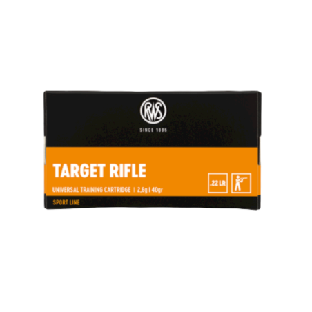 RWS TARGET RIFLE 22LR 40GRS 2.6 GRS