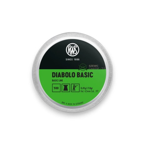 RWS DIABOLO BASIC 0.45G 7G 4.5MM