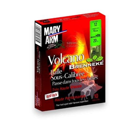 MARY VOLCANO BRENNEKE SOUS CALIBRÉE 12-70