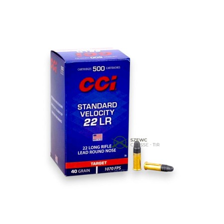 CCI STANDARD 40G 22LR LES 500