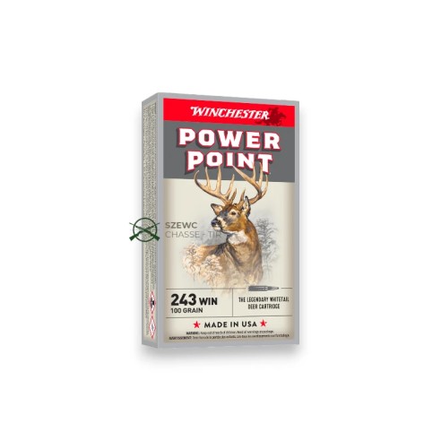 WINCHESTER POWER POINT 100G 243 WIN