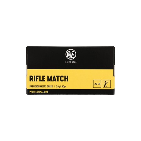 RWS RIFLE MATCH 40G 22LR