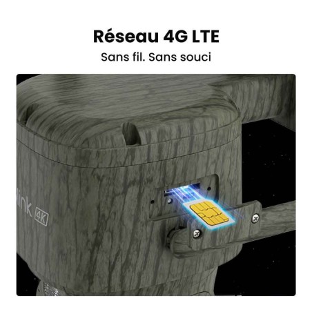 REOLINK CAMERA G770 AVEC PANNEAU SOLAIRE